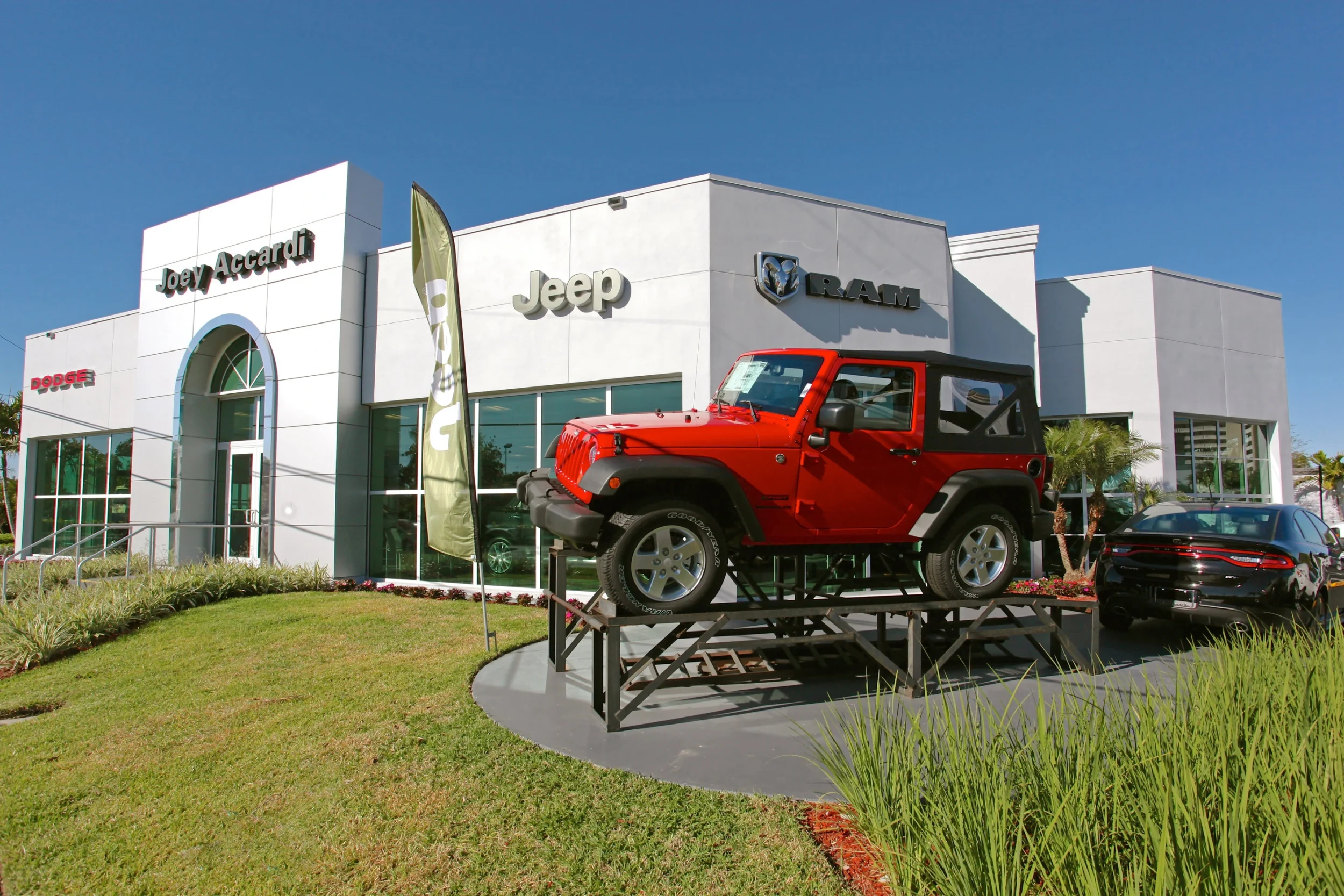 Joey Accardi Automotive Dealership built by Hernandez Development & Construction in Pompano Beach FL